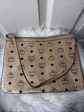 MCM pochette or wristlet